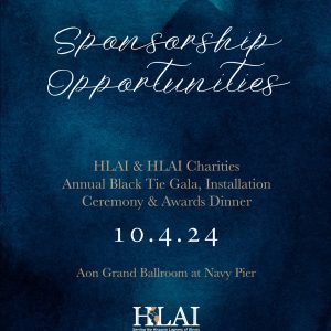 2024 HLAI & HLAI Charities Black Tie Gala Sponsorship Opportunities
