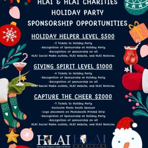HOLIDAY PARTY SPONSORSHIP OPPORTUNITIES