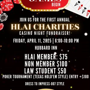 HLAI CHARITIES CASINO NIGHT POKER TOURNAMENT